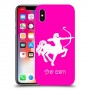 קשת כיסוי מגן קשיח בעיצוב אישי עם השם שלך ל Apple iPhone X יחידה אחת סקרין מובייל