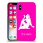 בתולה כיסוי מגן קשיח בעיצוב אישי עם השם שלך ל Apple iPhone X יחידה אחת סקרין מובייל
