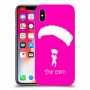 צניחה חופשית כיסוי מגן קשיח בעיצוב אישי עם השם שלך ל Apple iPhone X יחידה אחת סקרין מובייל