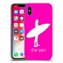 גלישה כיסוי מגן קשיח בעיצוב אישי עם השם שלך ל Apple iPhone X יחידה אחת סקרין מובייל