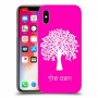עץ כיסוי מגן קשיח בעיצוב אישי עם השם שלך ל Apple iPhone X יחידה אחת סקרין מובייל