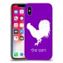 תרנגול כיסוי מגן קשיח בעיצוב אישי עם השם שלך ל Apple iPhone X יחידה אחת סקרין מובייל