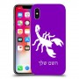 עקרב כיסוי מגן קשיח בעיצוב אישי עם השם שלך ל Apple iPhone X יחידה אחת סקרין מובייל