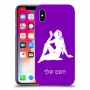 בתולה כיסוי מגן קשיח בעיצוב אישי עם השם שלך ל Apple iPhone X יחידה אחת סקרין מובייל
