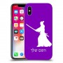 סמוראי כיסוי מגן קשיח בעיצוב אישי עם השם שלך ל Apple iPhone X יחידה אחת סקרין מובייל