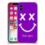 סמיילי כיסוי מגן קשיח בעיצוב אישי עם השם שלך ל Apple iPhone X יחידה אחת סקרין מובייל