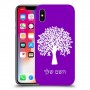 עץ כיסוי מגן קשיח בעיצוב אישי עם השם שלך ל Apple iPhone X יחידה אחת סקרין מובייל