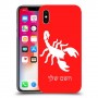 עקרב כיסוי מגן קשיח בעיצוב אישי עם השם שלך ל Apple iPhone X יחידה אחת סקרין מובייל