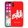 תאומים כיסוי מגן קשיח בעיצוב אישי עם השם שלך ל Apple iPhone X יחידה אחת סקרין מובייל