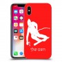 סקִי כיסוי מגן קשיח בעיצוב אישי עם השם שלך ל Apple iPhone X יחידה אחת סקרין מובייל