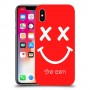 סמיילי כיסוי מגן קשיח בעיצוב אישי עם השם שלך ל Apple iPhone X יחידה אחת סקרין מובייל