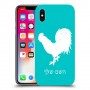 תרנגול כיסוי מגן קשיח בעיצוב אישי עם השם שלך ל Apple iPhone X יחידה אחת סקרין מובייל