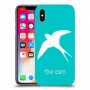 ציפור לבלוע כיסוי מגן קשיח בעיצוב אישי עם השם שלך ל Apple iPhone X יחידה אחת סקרין מובייל
