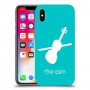 כינור כיסוי מגן קשיח בעיצוב אישי עם השם שלך ל Apple iPhone X יחידה אחת סקרין מובייל