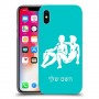 תאומים כיסוי מגן קשיח בעיצוב אישי עם השם שלך ל Apple iPhone X יחידה אחת סקרין מובייל