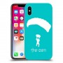 צניחה חופשית כיסוי מגן קשיח בעיצוב אישי עם השם שלך ל Apple iPhone X יחידה אחת סקרין מובייל