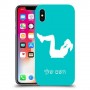 אימון ספורט - אישה כיסוי מגן קשיח בעיצוב אישי עם השם שלך ל Apple iPhone X יחידה אחת סקרין מובייל