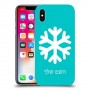 שלג כיסוי מגן קשיח בעיצוב אישי עם השם שלך ל Apple iPhone X יחידה אחת סקרין מובייל