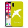 ציפור לבלוע כיסוי מגן קשיח בעיצוב אישי עם השם שלך ל Apple iPhone X יחידה אחת סקרין מובייל