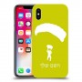 צניחה חופשית כיסוי מגן קשיח בעיצוב אישי עם השם שלך ל Apple iPhone X יחידה אחת סקרין מובייל