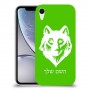 זאב כיסוי מגן קשיח בעיצוב אישי עם השם שלך ל Apple iPhone XR יחידה אחת סקרין מובייל