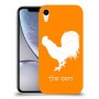 תרנגול כיסוי מגן קשיח בעיצוב אישי עם השם שלך ל Apple iPhone XR יחידה אחת סקרין מובייל