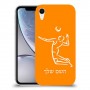 שחקן כדורעף כיסוי מגן קשיח בעיצוב אישי עם השם שלך ל Apple iPhone XR יחידה אחת סקרין מובייל