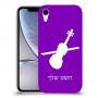 כינור כיסוי מגן קשיח בעיצוב אישי עם השם שלך ל Apple iPhone XR יחידה אחת סקרין מובייל