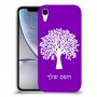 עץ כיסוי מגן קשיח בעיצוב אישי עם השם שלך ל Apple iPhone XR יחידה אחת סקרין מובייל