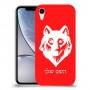 זאב כיסוי מגן קשיח בעיצוב אישי עם השם שלך ל Apple iPhone XR יחידה אחת סקרין מובייל