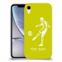 שחקן כדורגל כיסוי מגן קשיח בעיצוב אישי עם השם שלך ל Apple iPhone XR יחידה אחת סקרין מובייל