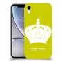 כתר מלכותי כיסוי מגן קשיח בעיצוב אישי עם השם שלך ל Apple iPhone XR יחידה אחת סקרין מובייל