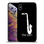 סקספון כיסוי מגן קשיח בעיצוב אישי עם השם שלך ל Apple iPhone XS Max יחידה אחת סקרין מובייל