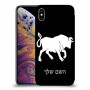 שור כיסוי מגן קשיח בעיצוב אישי עם השם שלך ל Apple iPhone XS Max יחידה אחת סקרין מובייל