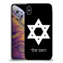 מגן דוד - ישראל כיסוי מגן קשיח בעיצוב אישי עם השם שלך ל Apple iPhone XS Max יחידה אחת סקרין מובייל