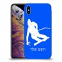 סקִי כיסוי מגן קשיח בעיצוב אישי עם השם שלך ל Apple iPhone XS Max יחידה אחת סקרין מובייל