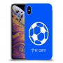 כדורגל - כדור כיסוי מגן קשיח בעיצוב אישי עם השם שלך ל Apple iPhone XS Max יחידה אחת סקרין מובייל