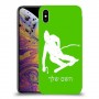 סקִי כיסוי מגן קשיח בעיצוב אישי עם השם שלך ל Apple iPhone XS Max יחידה אחת סקרין מובייל