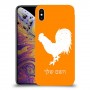 תרנגול כיסוי מגן קשיח בעיצוב אישי עם השם שלך ל Apple iPhone XS Max יחידה אחת סקרין מובייל
