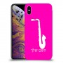 סקספון כיסוי מגן קשיח בעיצוב אישי עם השם שלך ל Apple iPhone XS Max יחידה אחת סקרין מובייל