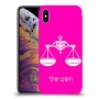 מאזניים כיסוי מגן קשיח בעיצוב אישי עם השם שלך ל Apple iPhone XS Max יחידה אחת סקרין מובייל