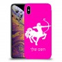 קשת כיסוי מגן קשיח בעיצוב אישי עם השם שלך ל Apple iPhone XS Max יחידה אחת סקרין מובייל
