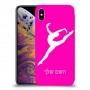 בלט כיסוי מגן קשיח בעיצוב אישי עם השם שלך ל Apple iPhone XS Max יחידה אחת סקרין מובייל