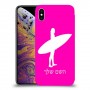גלישה כיסוי מגן קשיח בעיצוב אישי עם השם שלך ל Apple iPhone XS Max יחידה אחת סקרין מובייל
