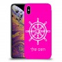 הגה - קפטן - ים כיסוי מגן קשיח בעיצוב אישי עם השם שלך ל Apple iPhone XS Max יחידה אחת סקרין מובייל