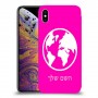 עולם כיסוי מגן קשיח בעיצוב אישי עם השם שלך ל Apple iPhone XS Max יחידה אחת סקרין מובייל