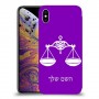 מאזניים כיסוי מגן קשיח בעיצוב אישי עם השם שלך ל Apple iPhone XS Max יחידה אחת סקרין מובייל