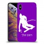 סקִי כיסוי מגן קשיח בעיצוב אישי עם השם שלך ל Apple iPhone XS Max יחידה אחת סקרין מובייל
