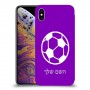 כדורגל - כדור כיסוי מגן קשיח בעיצוב אישי עם השם שלך ל Apple iPhone XS Max יחידה אחת סקרין מובייל