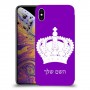 כתר מלכותי כיסוי מגן קשיח בעיצוב אישי עם השם שלך ל Apple iPhone XS Max יחידה אחת סקרין מובייל
